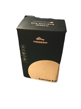 Trideer Exercise Yoga Ball , Anti Burst Black